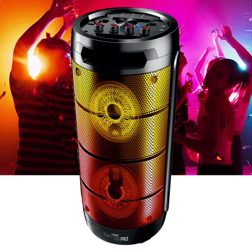 PORTABLE SPEAKER WITH RGB LGHTS – fancy cart in