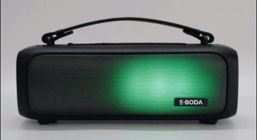 PORTABLE SPEAKER WITH RGB LGHTS – fancy cart in